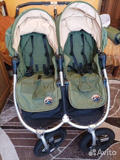 Коляска 2 в 1 для двойни Bumbleride