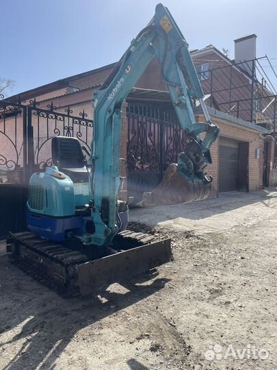 Услуги миниэксковатора