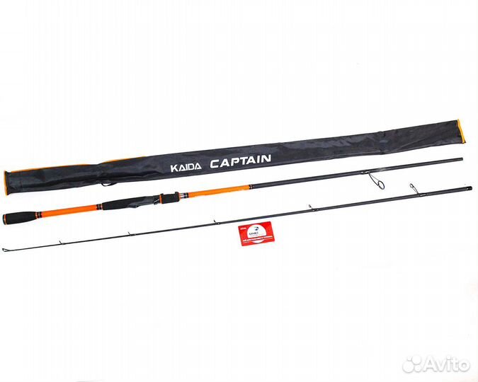 Спиннинг Kaida captain 24MH 15-45гр 2,4м