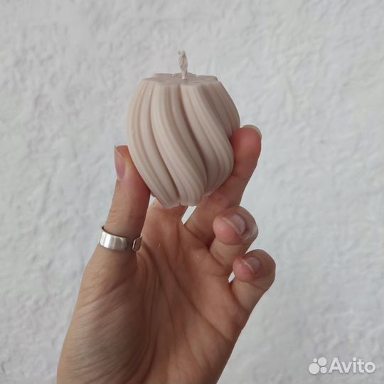 Свечи восковые, ручной работы