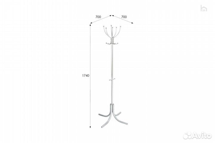Вешалка М 6 1890