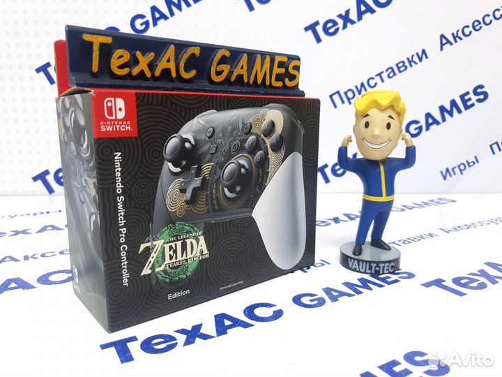 Nintendo Switch Pro Controller (Zelda: Tears)