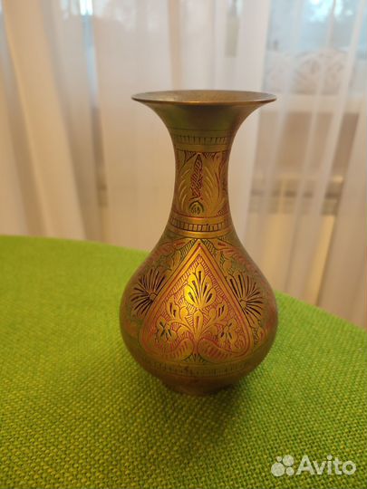 Вазы латунь