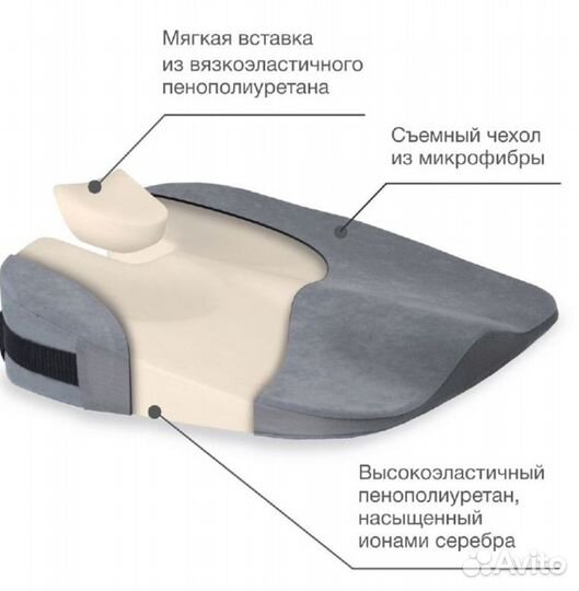 Подушка ортопедическая trelax Spectra Seat П17