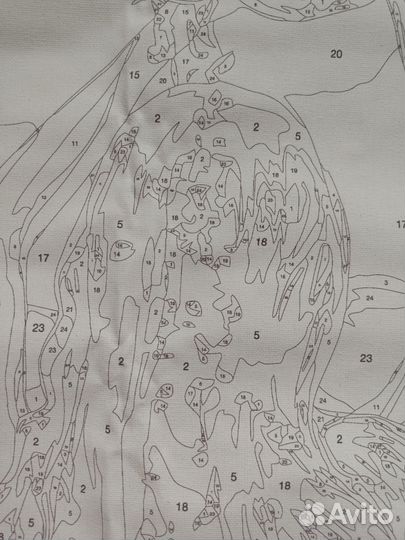 Картина по номерам новая