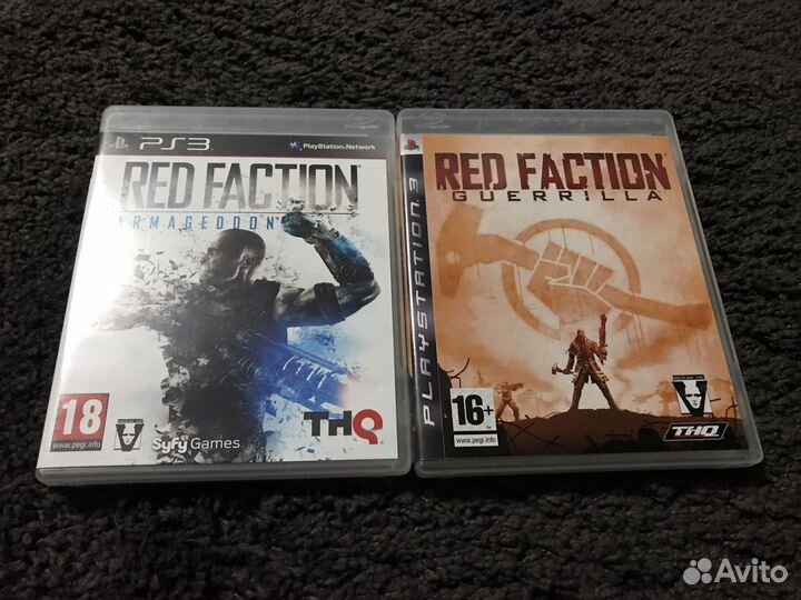 Red faction 1и2 PS3