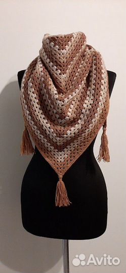 Вязаная косынка