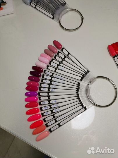 Гель-лаки, топы, базы, дизайны. Набор для маникюра