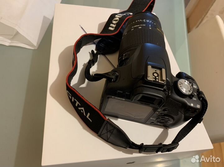 Зеркальный фотоаппарат canon 500d