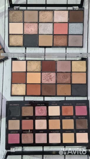 Палетка теней revolution pro lamel novo