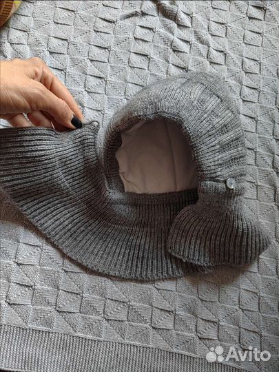 Шапка шлем капор