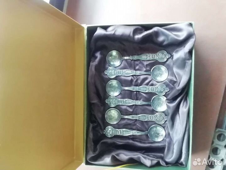 Ложки бронза с посеребрением