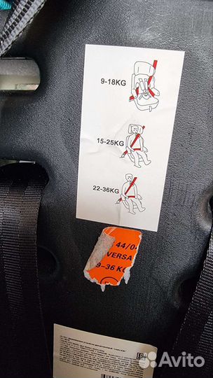 Детское автокресло 9 до 36 кг