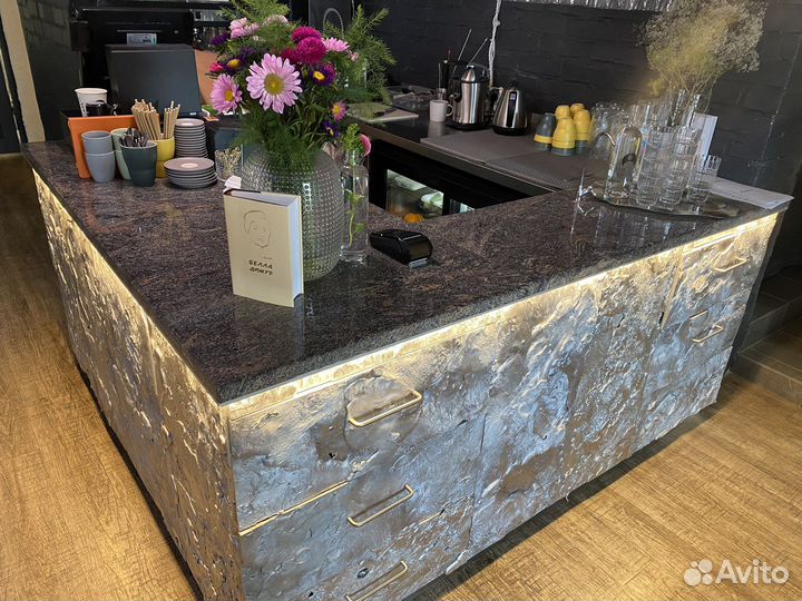 Столешницы камины из натурального камня