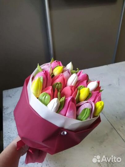 Букет из зефира