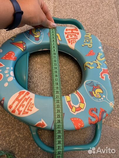 Мягкое детское сидение на унитаз