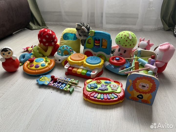 Развивающие игрушки пакетом от 1 года