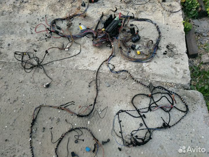Салонная проводка BMW e34 бмв е34 low 520 m50