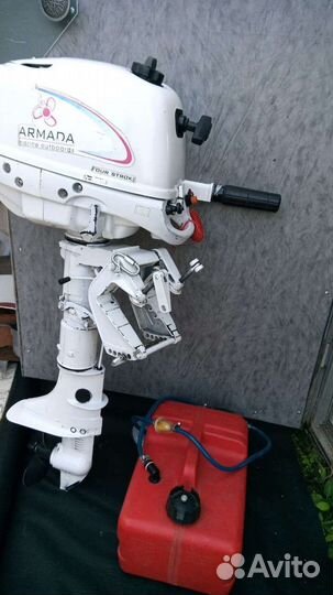 Лодочный мотор 5 л с 4 тактный