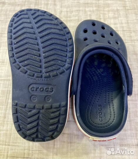 Сабо crocs детские (оригинал), размер С5