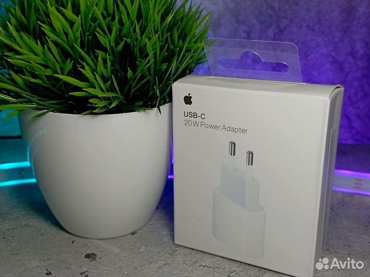Блок питания apple 20w