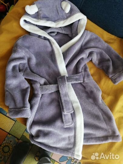 Детский махровый халат