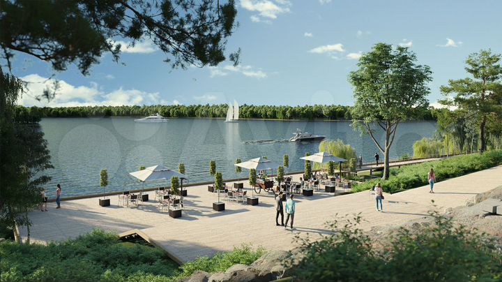 1-к. квартира, 40,7 м², 47/52 эт.