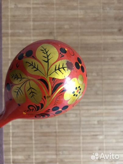 Деревянная ложка хохлома