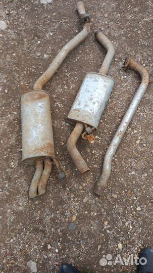 Глушитель transporter t4