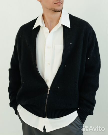 Джемпер на молнии мужской