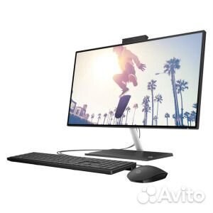 Моноблок HP Bundle AIO 24-CB1022NH, 23.8, 8Гб/256Г