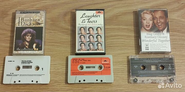 Аудиокассеты с записью. Европа