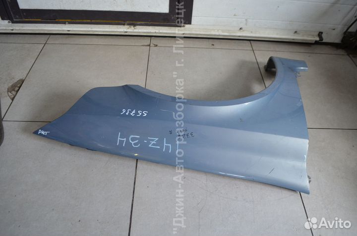 Крыло переднее правое лагуна 2 Laguna 2 рестайл