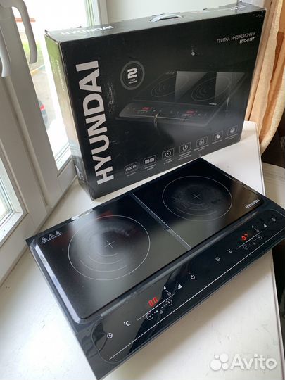 Плитка электрическая настольная hyundai