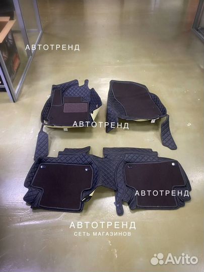 Коврики 3D из экокожи в авто