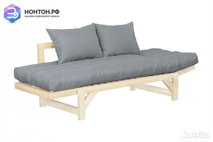 Диван кушетка Амбер-2 серый