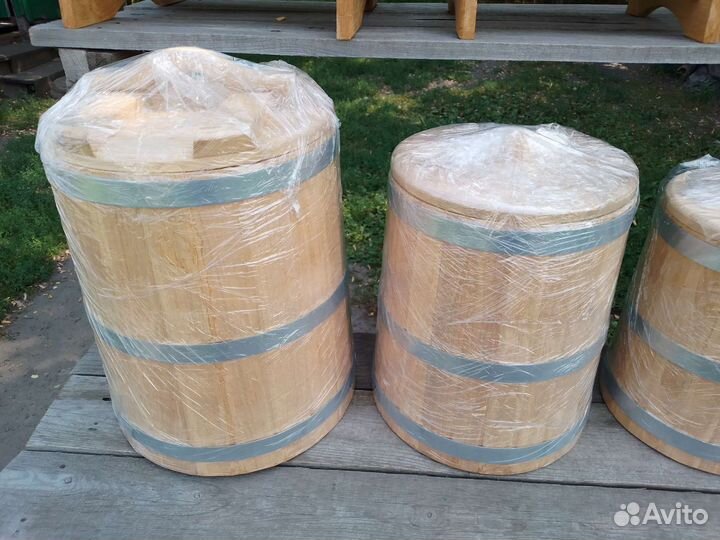 Бочки дубовые 5,10,25,50 литров. Кадки для солений