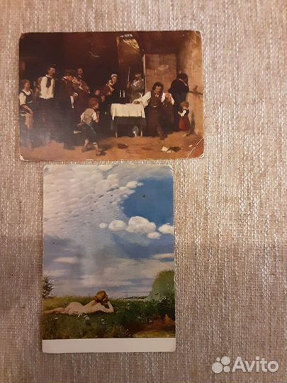 Окрытки репродукциий картин