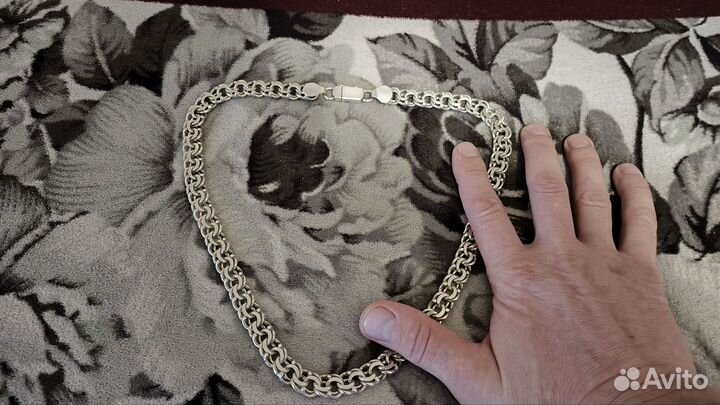 Серебряная цепь бисмарк