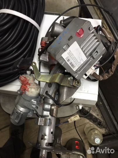 Электро усилитель руля к вездеходу болотоходу