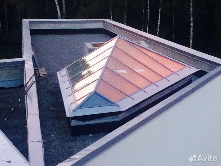 Витражи, окна алюминиевые