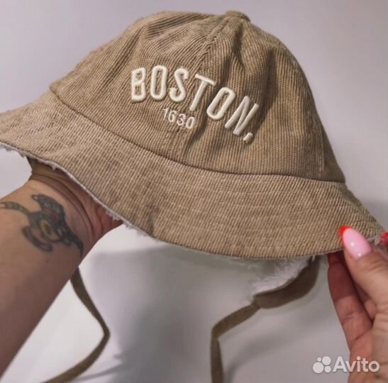 Панама утепленая детская