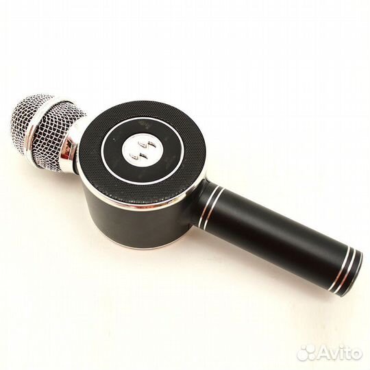 Беспроводной караоке микрофон светящийся WS-668