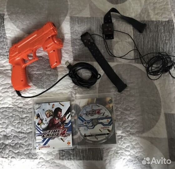 Пистолет G-Con3 ps3 playstation 3 + игра