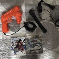 Пистолет G-Con3 ps3 playstation 3 + игра