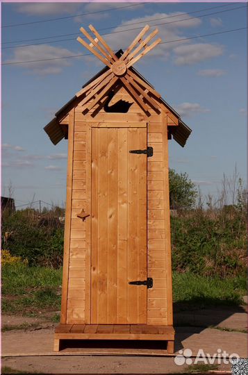 Дачный туалет с установкой SHP794