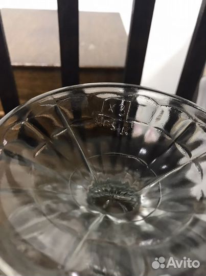 Ваза для фруктов стекло СССР