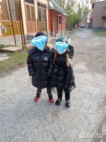 Пуховик детский куртка стеганка