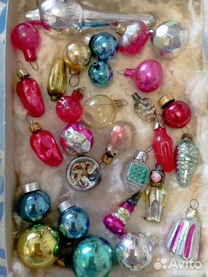 Елочные игрушки СССР