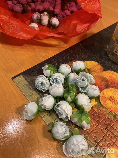 Искусственные цветы розы